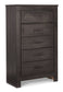 Brinxton Queen/Full Panel Headboard with Mirrored Dresser, Chest and 2 Nightstands Rent Wise Rent To Own Jacksonville, Florida