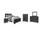 Brinxton Queen Panel Bed with Mirrored Dresser, Chest and Nightstand Rent Wise Rent To Own Jacksonville, Florida