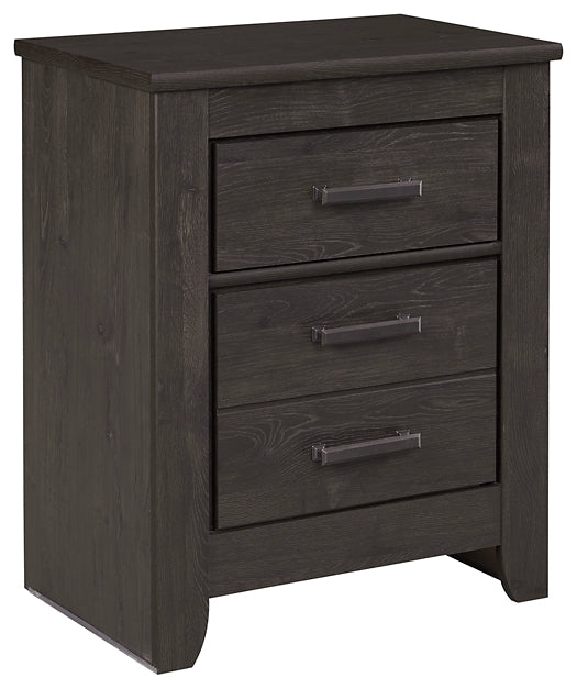 Brinxton Two Drawer Night Stand Rent Wise Rent To Own Jacksonville, Florida
