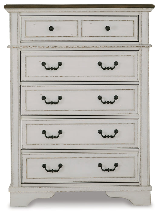 Brollyn Five Drawer Chest Rent Wise Rent To Own Jacksonville, Florida