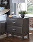 Caitbrook Two Drawer Night Stand Rent Wise Rent To Own Jacksonville, Florida