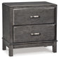 Caitbrook Two Drawer Night Stand Rent Wise Rent To Own Jacksonville, Florida