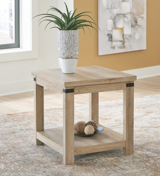 Calaboro Square End Table Rent Wise Rent To Own Jacksonville, Florida