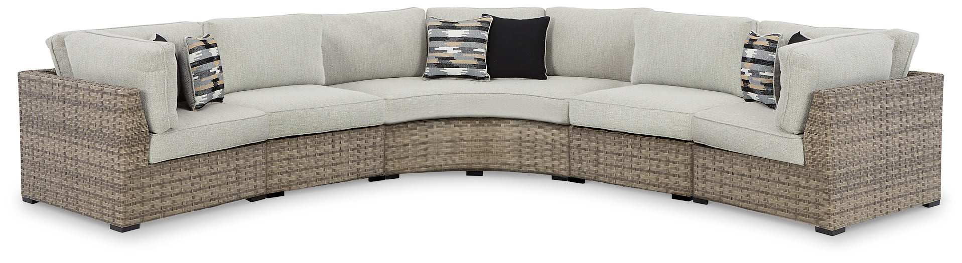 Calworth 5-Piece Outdoor Sectional Rent Wise Rent To Own Jacksonville, Florida