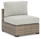 Calworth Armless Chair w/Cushion (2/CN) Rent Wise Rent To Own Jacksonville, Florida