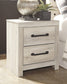 Cambeck Full Panel Bed with Mirrored Dresser and 2 Nightstands Rent Wise Rent To Own Jacksonville, Florida