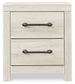 Cambeck Twin Panel Bed with 4 Storage Drawers with Mirrored Dresser, Chest and Nightstand Rent Wise Rent To Own Jacksonville, Florida
