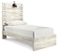 Cambeck Twin Panel Bed with Mirrored Dresser, Chest and 2 Nightstands Rent Wise Rent To Own Jacksonville, Florida