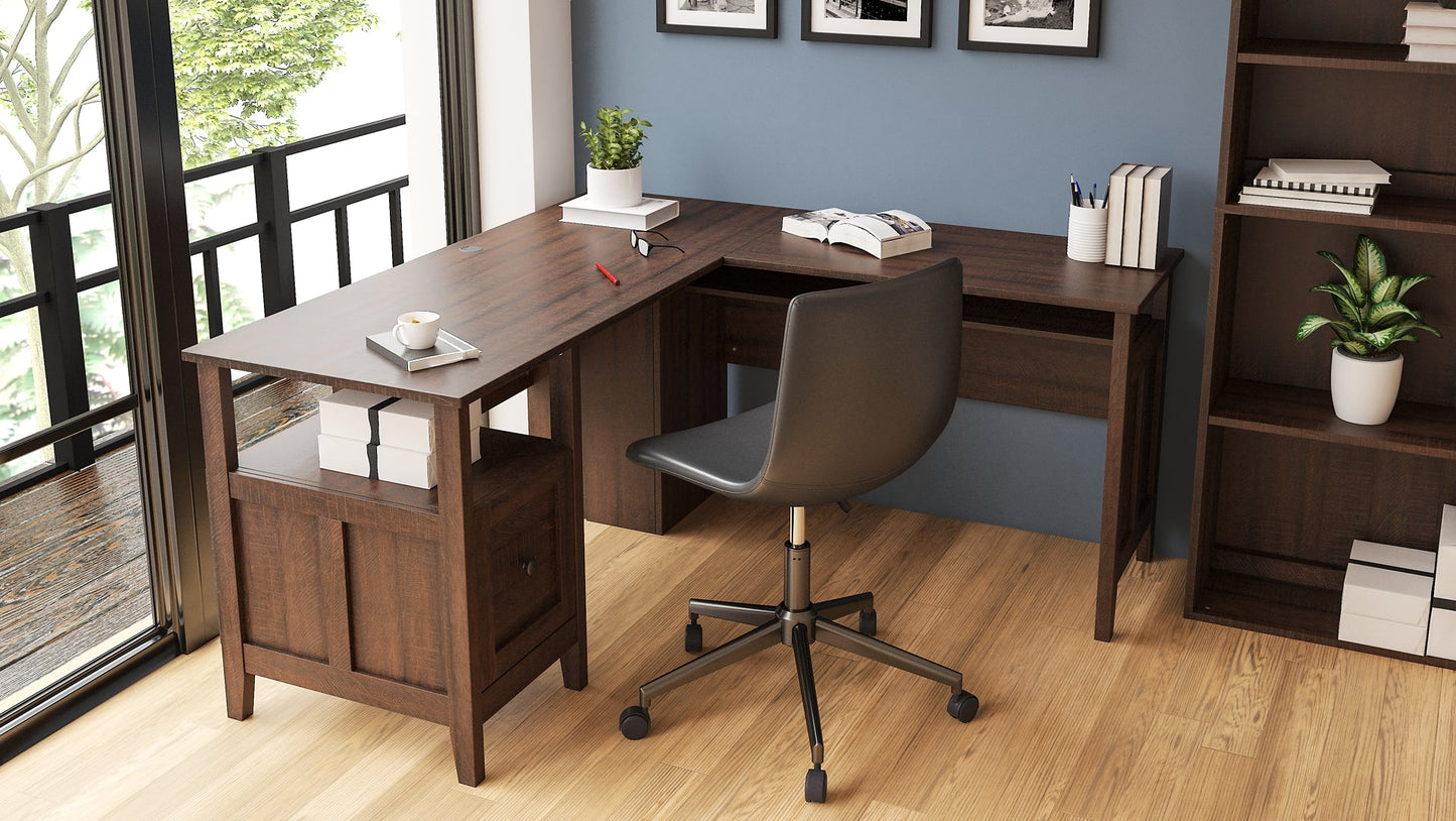 Camiburg 2-Piece Home Office Desk Rent Wise Rent To Own Jacksonville, Florida
