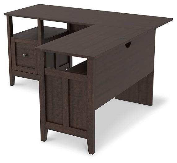 Camiburg 2-Piece Home Office Desk Rent Wise Rent To Own Jacksonville, Florida