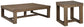 Cariton Coffee Table with 1 End Table Rent Wise Rent To Own Jacksonville, Florida