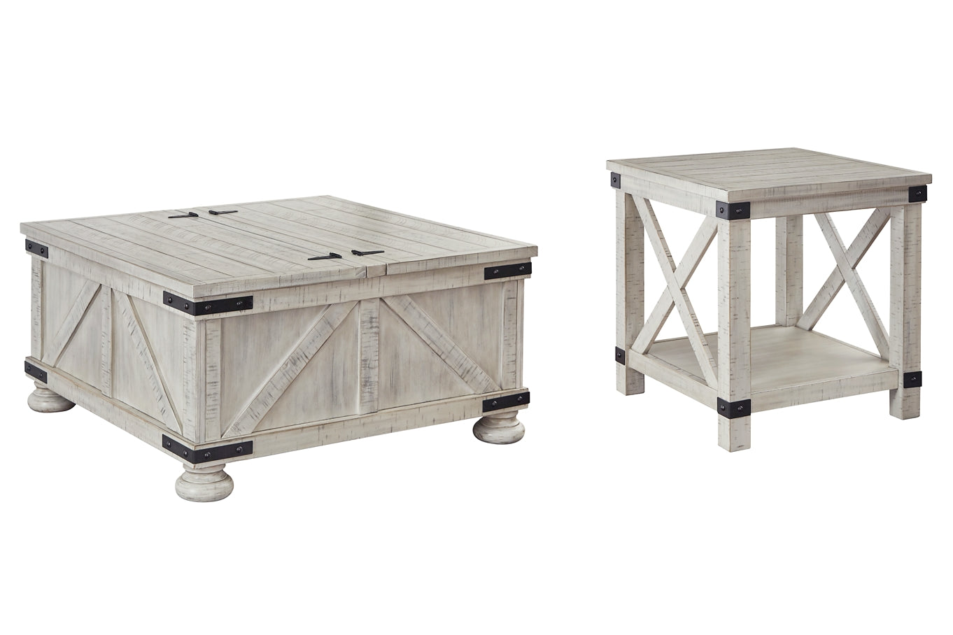 Carynhurst Coffee Table with 1 End Table Rent Wise Rent To Own Jacksonville, Florida