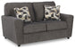 Cascilla Sofa, Loveseat, Chair and Ottoman Rent Wise Rent To Own Jacksonville, Florida