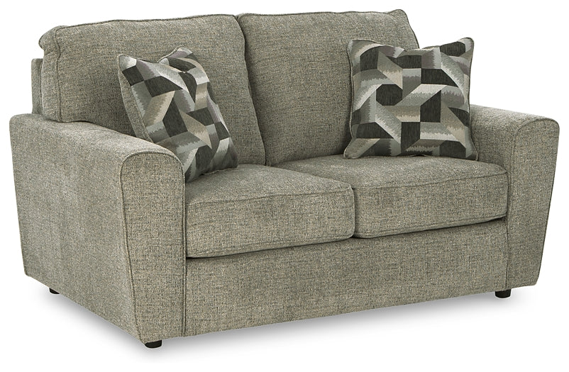 Cascilla Sofa, Loveseat, Chair and Ottoman Rent Wise Rent To Own Jacksonville, Florida
