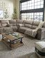 Cavalcade 3-Piece Power Reclining Sectional Rent Wise Rent To Own Jacksonville, Florida