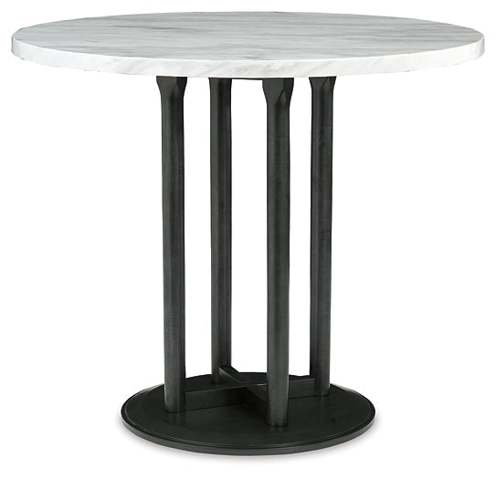 Centiar Counter Height Dining Table and 2 Barstools Rent Wise Rent To Own Jacksonville, Florida