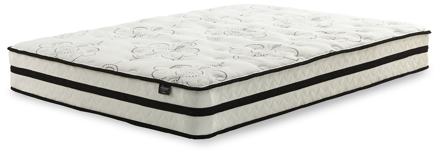 Chime 10 Inch Hybrid 10 Inch Hybrid Mattress with Foundation Rent Wise Rent To Own Jacksonville, Florida