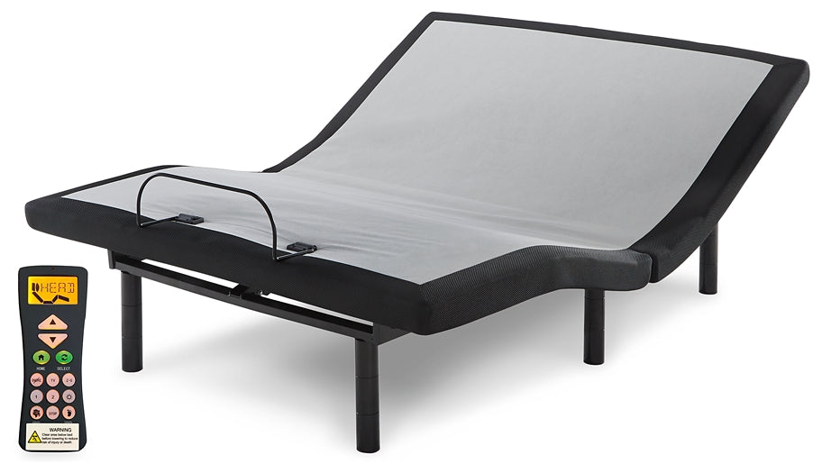 Chime 12 Inch Memory Foam Mattress with Adjustable Base Rent Wise Rent To Own Jacksonville, Florida