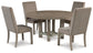 Chrestner Dining Table and 4 Chairs Rent Wise Rent To Own Jacksonville, Florida