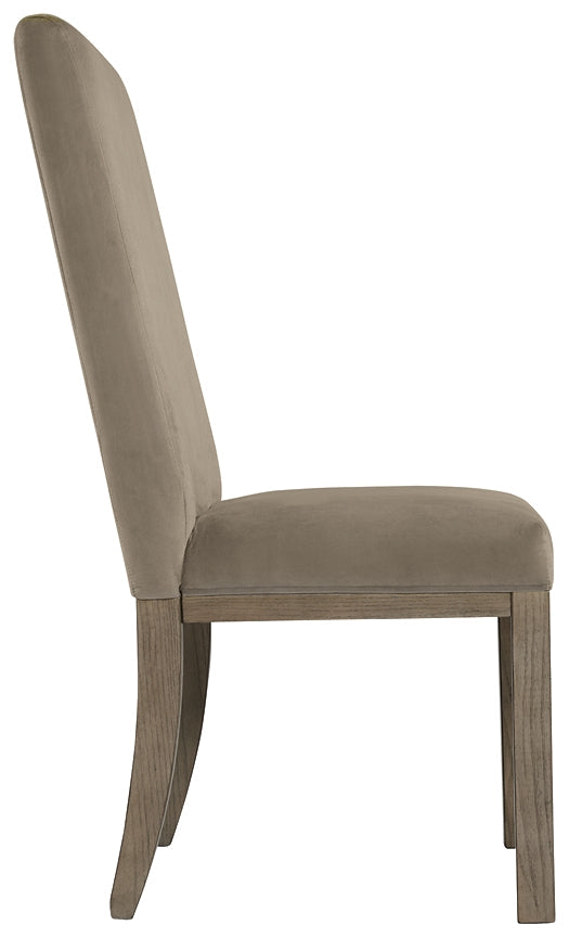 Chrestner Dining UPH Side Chair (2/CN) Rent Wise Rent To Own Jacksonville, Florida