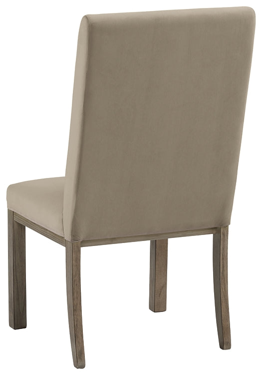 Chrestner Dining UPH Side Chair (2/CN) Rent Wise Rent To Own Jacksonville, Florida