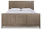 Chrestner King Panel Bed with Mirrored Dresser Rent Wise Rent To Own Jacksonville, Florida