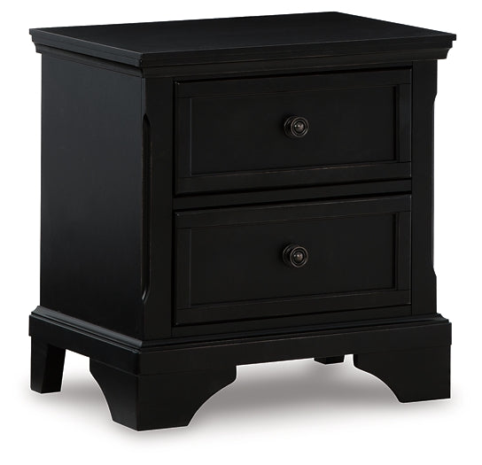 Chylanta Two Drawer Night Stand Rent Wise Rent To Own Jacksonville, Florida