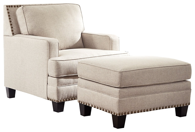 Claredon Chair and Ottoman Rent Wise Rent To Own Jacksonville, Florida