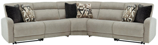Colleyville 5-Piece Power Reclining Sectional Rent Wise Rent To Own Jacksonville, Florida
