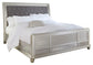 Coralayne California King Upholstered Sleigh Bed with Dresser Rent Wise Rent To Own Jacksonville, Florida