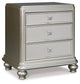 Coralayne Full Upholstered Bed with Mirrored Dresser, Chest and 2 Nightstands Rent Wise Rent To Own Jacksonville, Florida