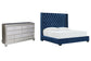 Coralayne King Upholstered Bed with Dresser Rent Wise Rent To Own Jacksonville, Florida