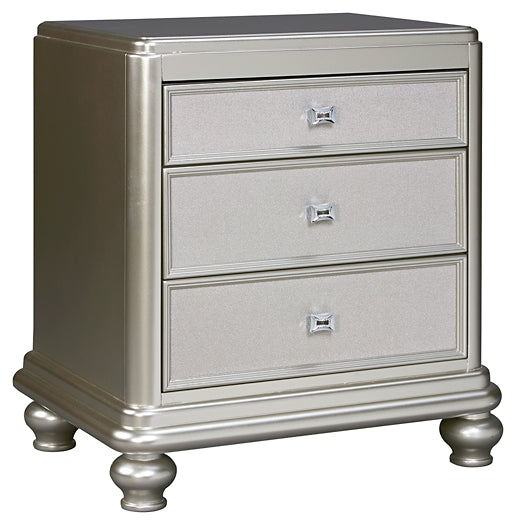 Coralayne Three Drawer Night Stand Rent Wise Rent To Own Jacksonville, Florida
