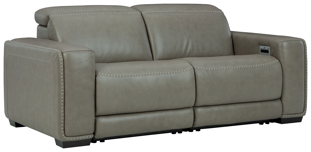 Correze 2-Piece Power Reclining Sectional Rent Wise Rent To Own Jacksonville, Florida