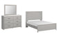 Cottonburg Queen Panel Bed with Mirrored Dresser Rent Wise Rent To Own Jacksonville, Florida