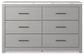 Cottonburg Six Drawer Dresser Rent Wise Rent To Own Jacksonville, Florida