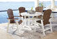 Crescent Luxe Outdoor Dining Table and 4 Chairs Rent Wise Rent To Own Jacksonville, Florida
