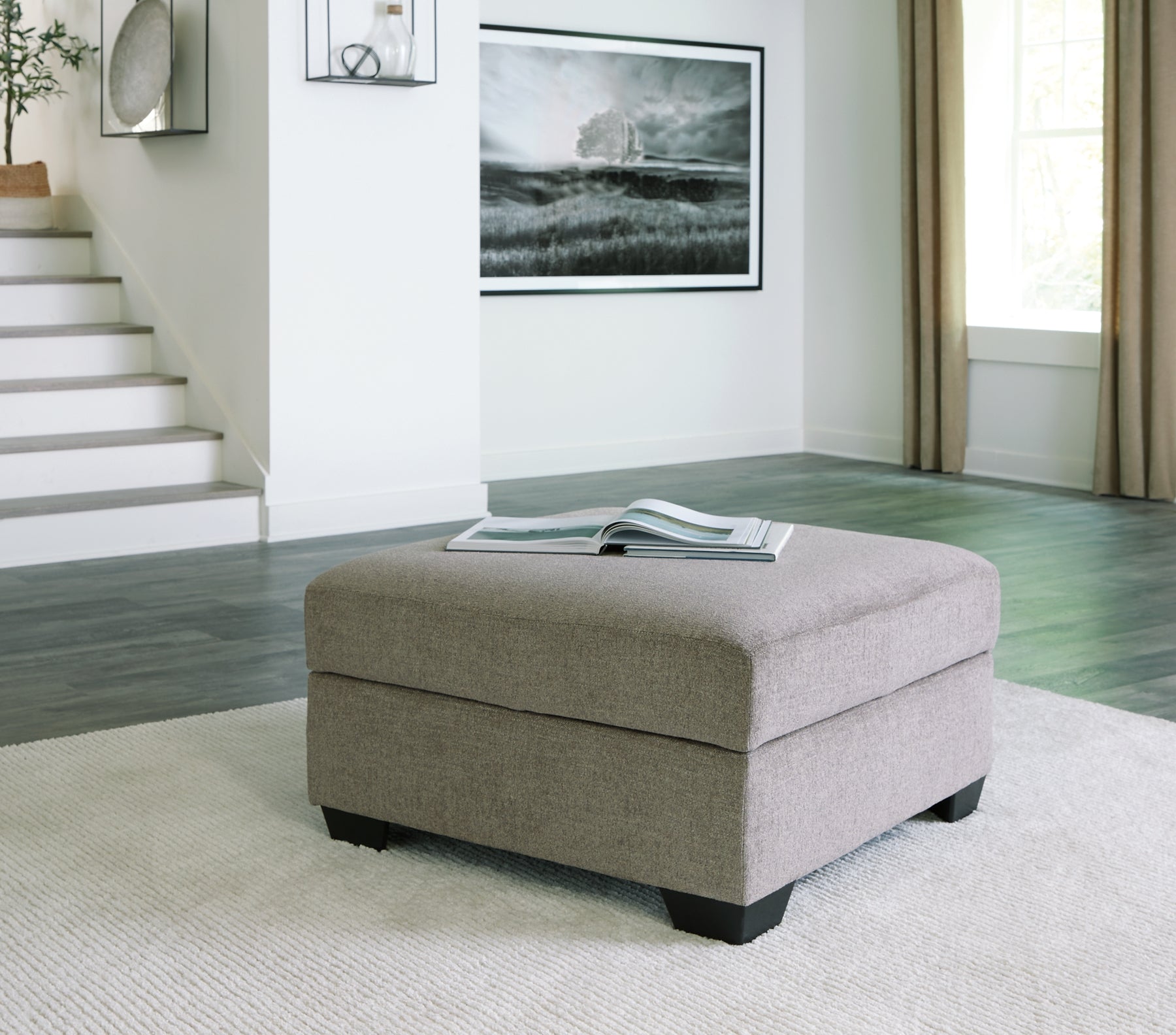 Creswell Ottoman With Storage Rent Wise Rent To Own Jacksonville, Florida