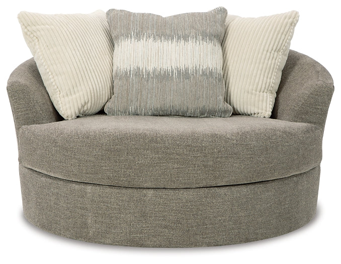 Creswell Oversized Swivel Accent Chair Rent Wise Rent To Own Jacksonville, Florida