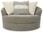 Creswell Oversized Swivel Accent Chair Rent Wise Rent To Own Jacksonville, Florida