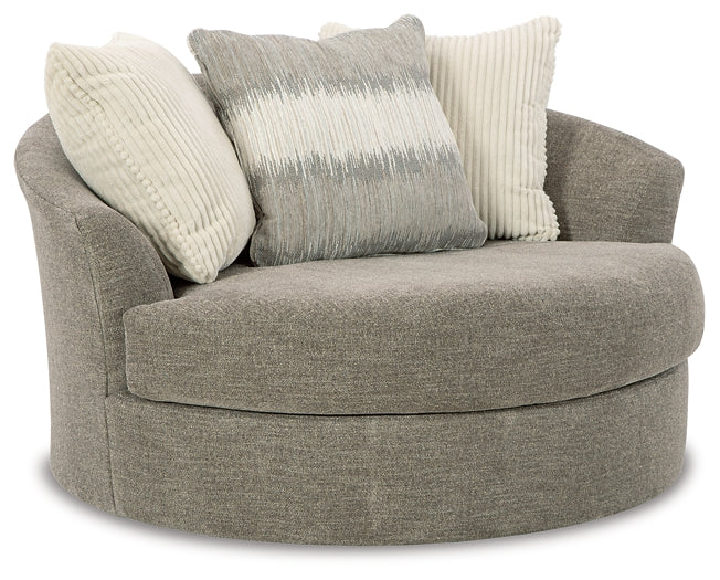 Creswell Oversized Swivel Accent Chair Rent Wise Rent To Own Jacksonville, Florida