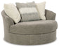 Creswell Oversized Swivel Accent Chair Rent Wise Rent To Own Jacksonville, Florida