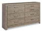 Culverbach King Panel Bed with Dresser Rent Wise Rent To Own Jacksonville, Florida