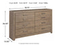 Culverbach King Panel Bed with Dresser Rent Wise Rent To Own Jacksonville, Florida