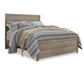 Culverbach Queen Panel Bed with Mirrored Dresser and Chest Rent Wise Rent To Own Jacksonville, Florida