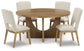 Dakmore Dining Table and 4 Chairs Rent Wise Rent To Own Jacksonville, Florida