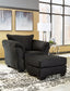 Darcy Chair and Ottoman Rent Wise Rent To Own Jacksonville, Florida
