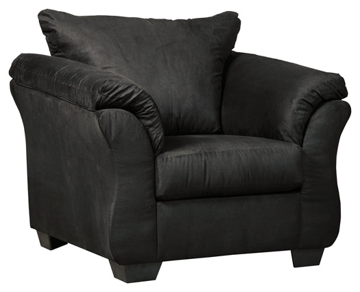 Darcy Chair and Ottoman Rent Wise Rent To Own Jacksonville, Florida
