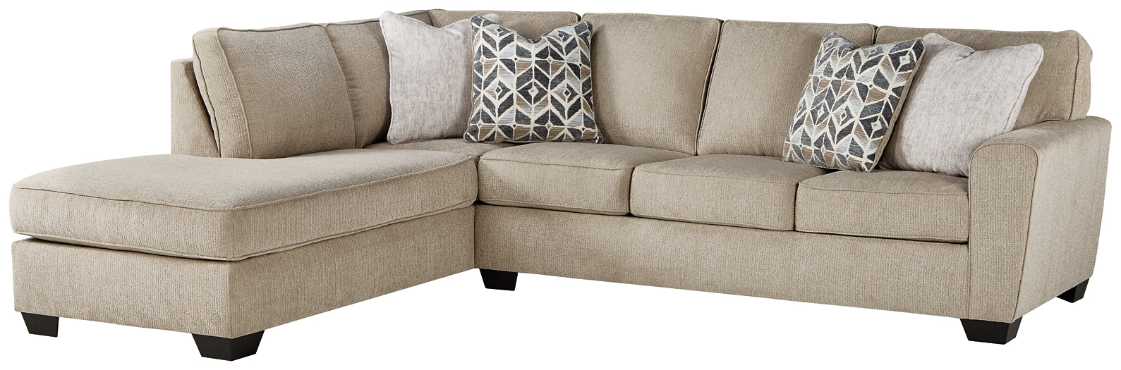 Decelle 2-Piece Sectional with Chaise Rent Wise Rent To Own Jacksonville, Florida
