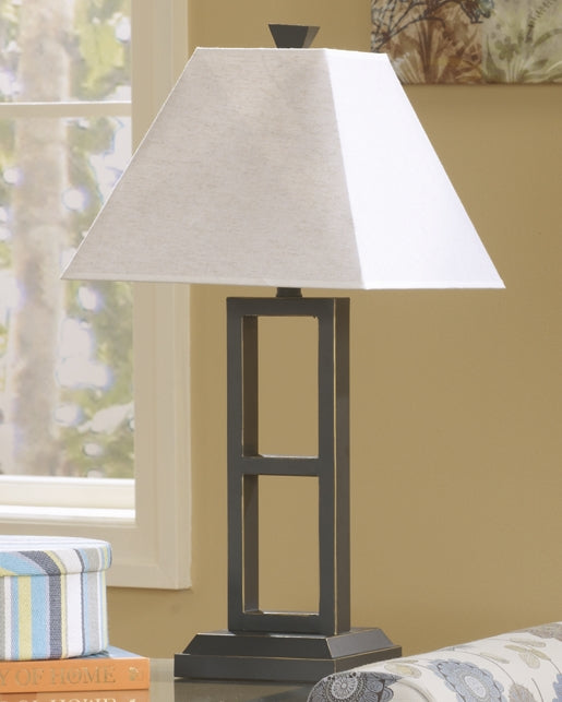 Deidra Metal Table Lamp (2/CN) Rent Wise Rent To Own Jacksonville, Florida